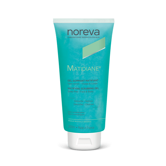 Noreva Matidiane Mattifying Scrubbing Gel - 200 ml - Medaid