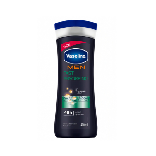 Vaseline Lotion Fast Absorbing 400ml - Medaid