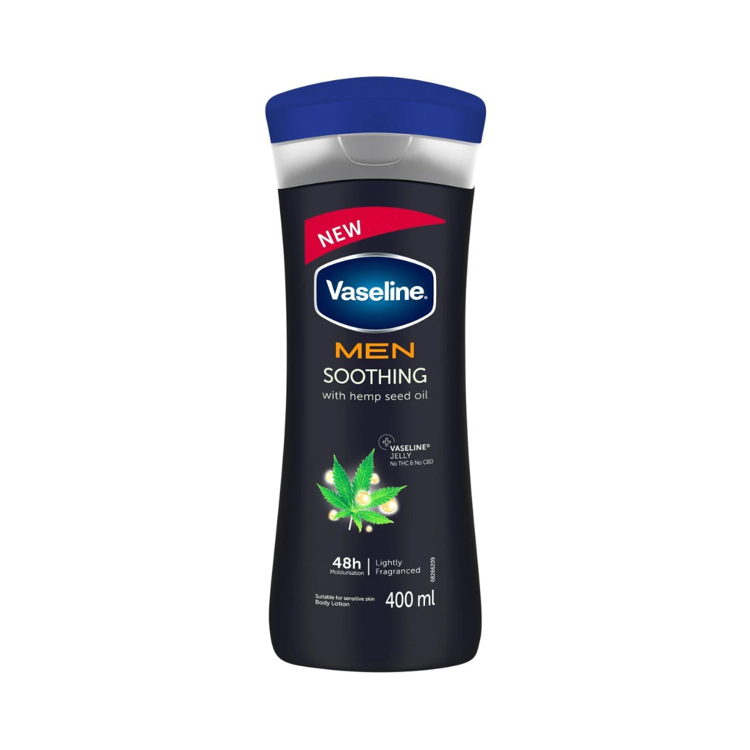 Vaseline Men Lotion Soothing 400ml - Medaid