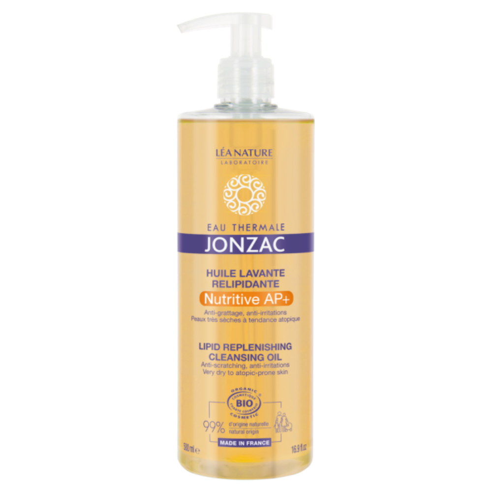 Jonzac Nutritiva AP+ Lipid Replenishing Cleansing OIl - 500 ml - Medaid