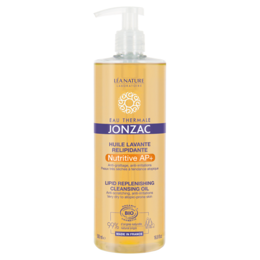 Jonzac Nutritiva AP+ Lipid Replenishing Cleansing OIl - 500 ml - Medaid