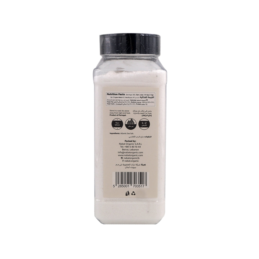 Natural Atlantic Sea Salt Bottle - Medaid