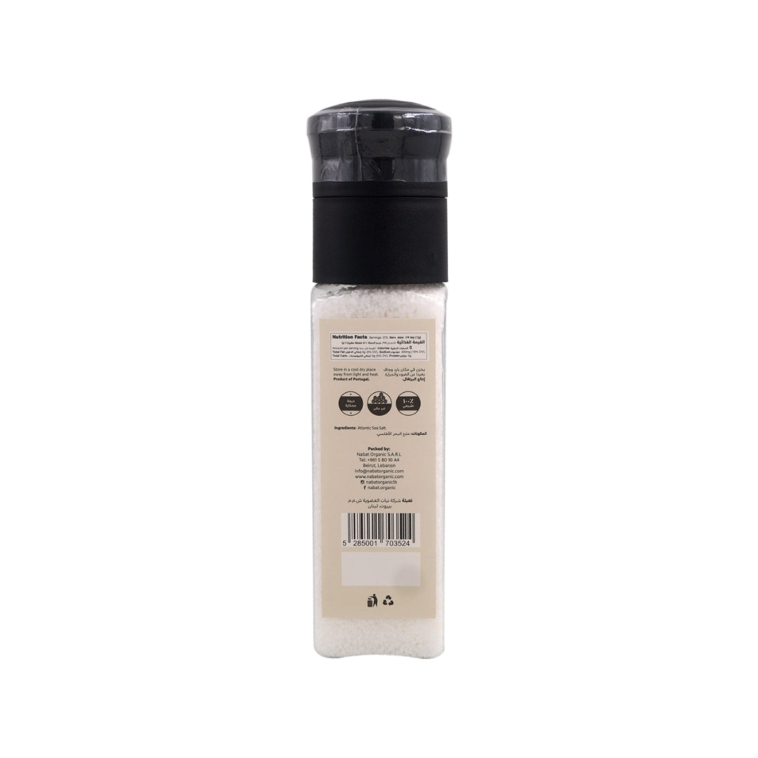 Natural Atlantic Sea Salt Grinder - Medaid