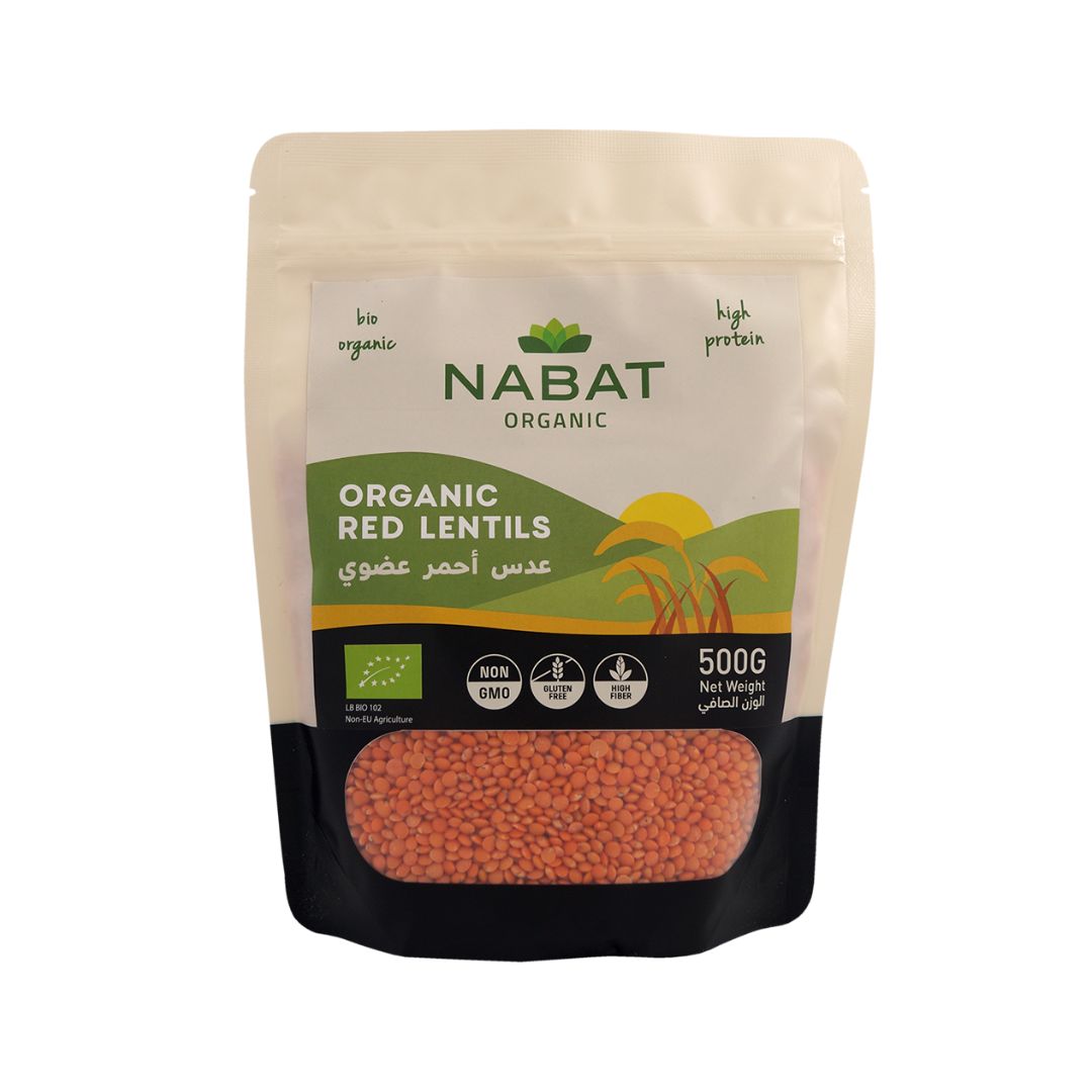 Organic Red Lentils - Medaid