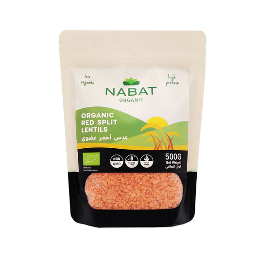 Organic Red Split Lentils - Medaid