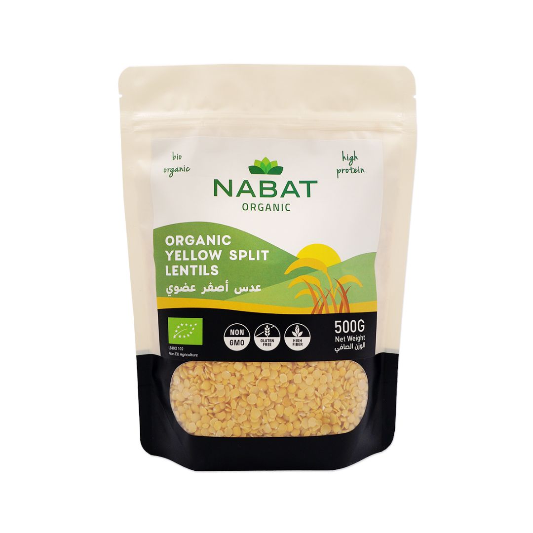 Organic Yellow Split Lentils - Medaid