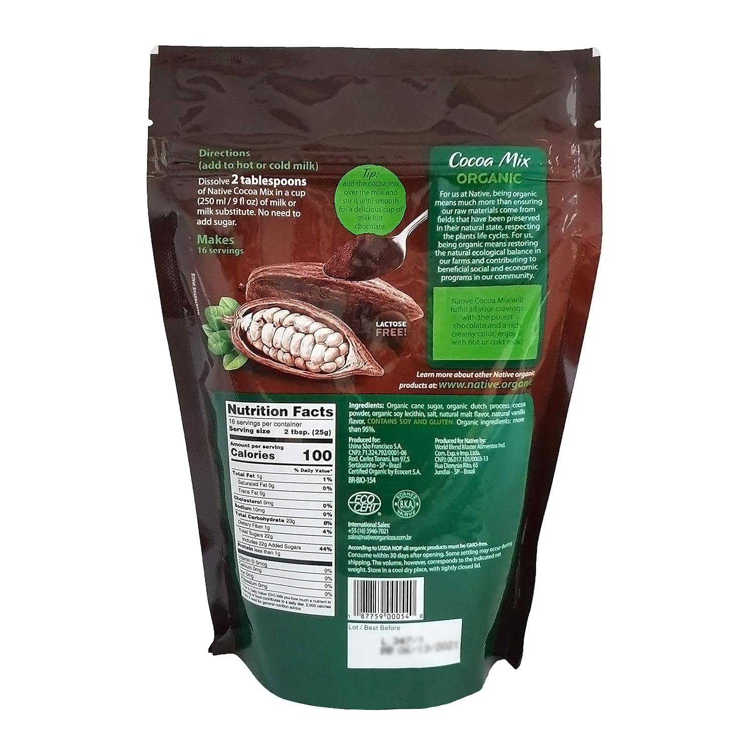 Organic Instant Cocoa Mix - Medaid