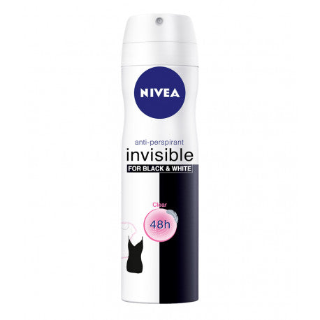 Nivea Deodorant Women Black & White (Imported) - 150ml - Medaid - Lebanon