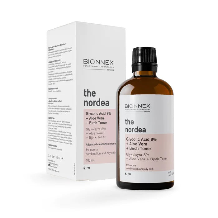 Nordea Glycolic Acid Toner 8% + Birch - Medaid