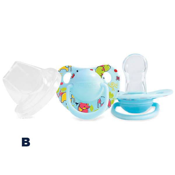 Orthodontic Silicone Pacifier 0M+ - Medaid International