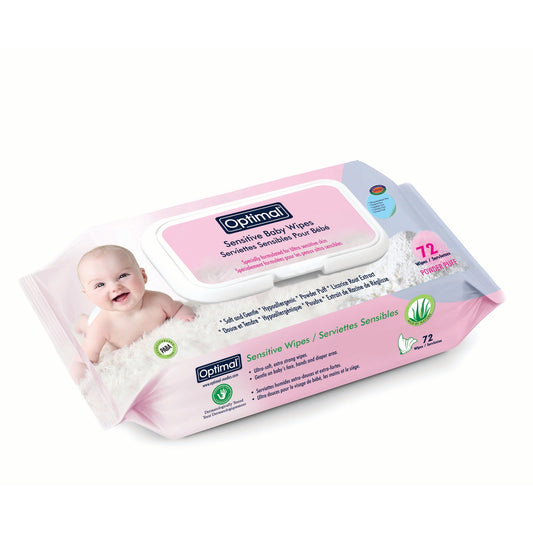 Optimal baby wipes