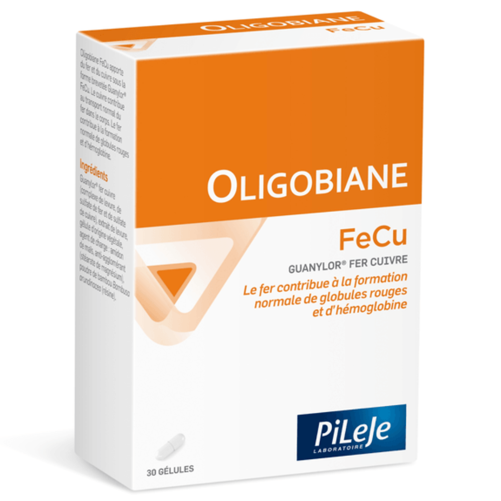 Oligobiane FeCu 30 Capsules . PILEJE - Medaid