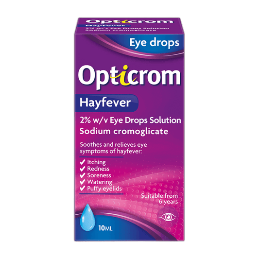 Opticrom Hayfever Eye Drops 10ml - Medaid