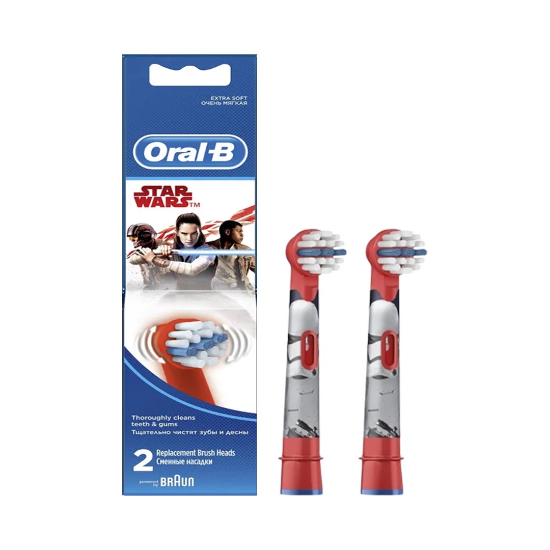 Oral-B Kids Star Wars Brush Replacement Head  - 2Pcs - Medaid