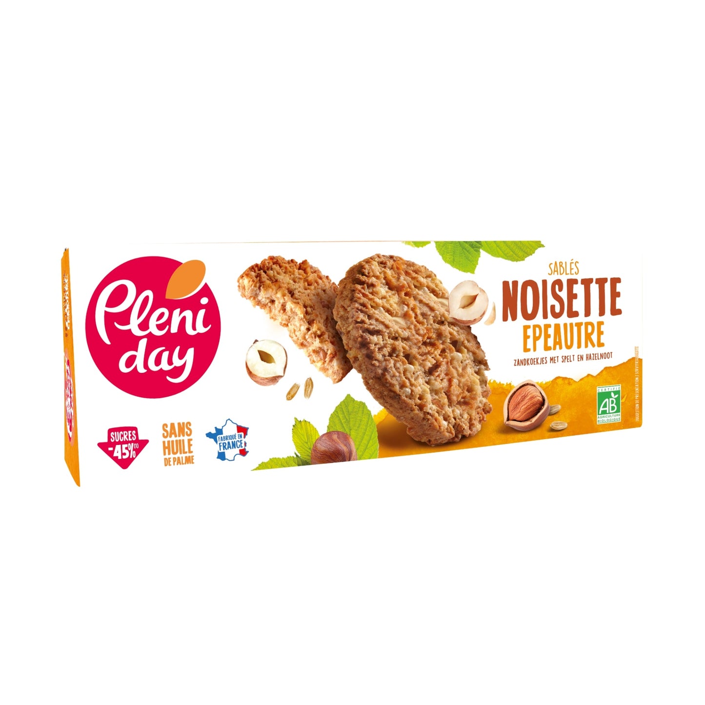 Organic Sablés Hazelnut Spelt