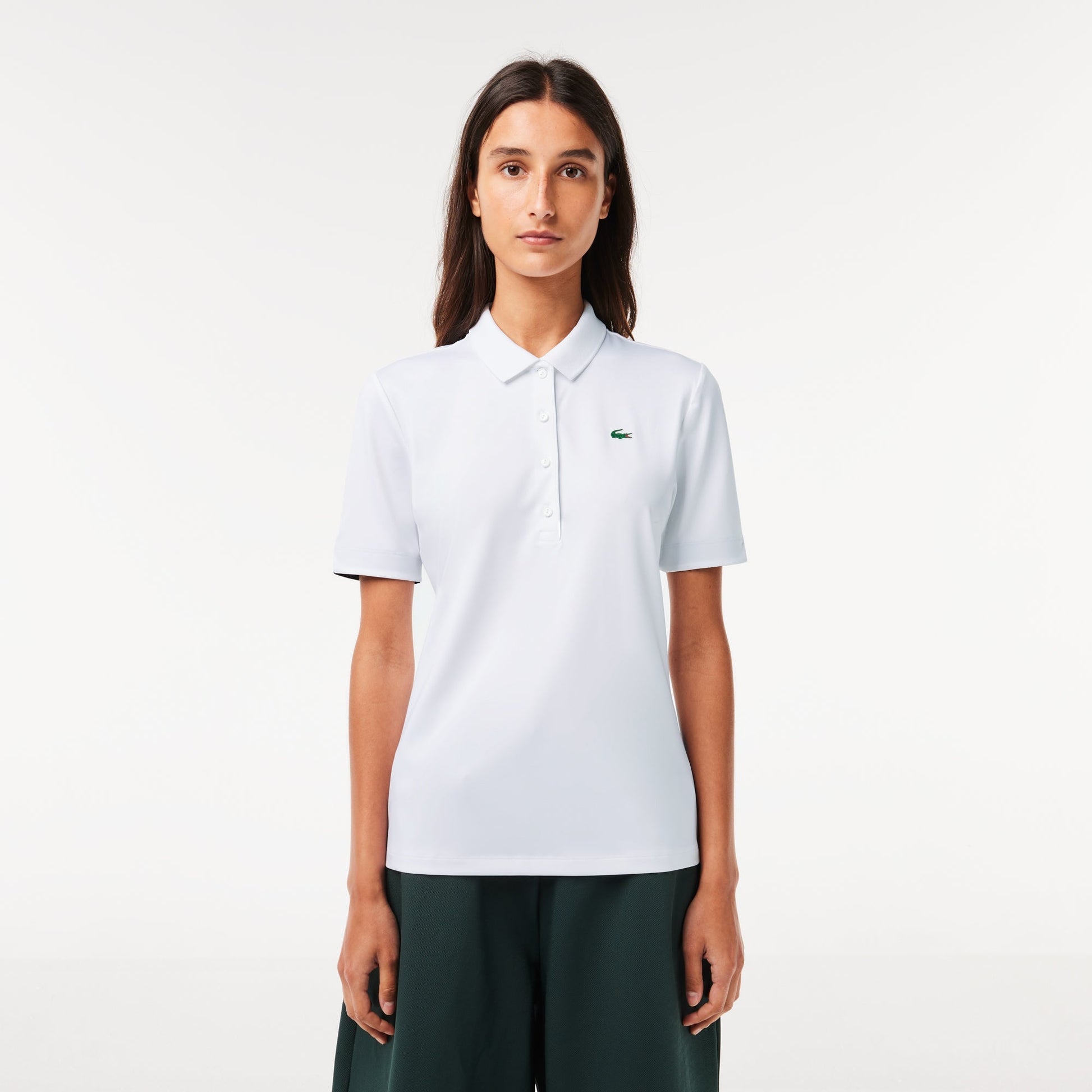 Women's Lacoste SPORT Breathable Stretch Golf Polo Shirt - PF5179 - Medaid International