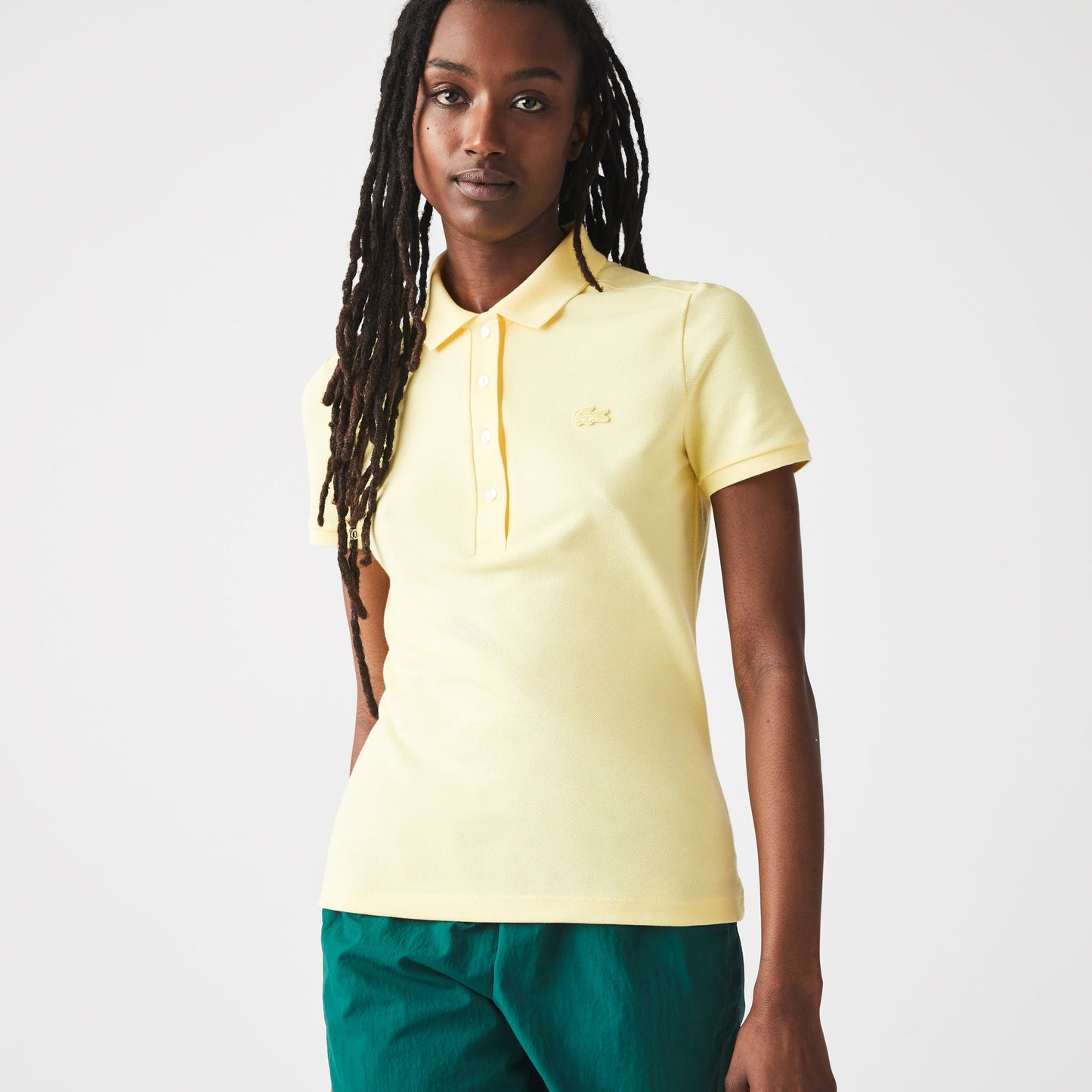 L.12.D Slim Fit Stretch Mini Piqué Polo Shirt - PF5462 - Medaid International