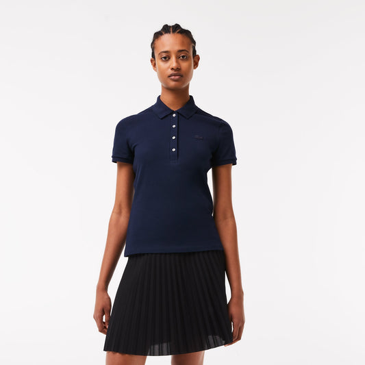 L.12.D Slim Fit Stretch Mini Piqué Polo Shirt - PF5462 - Medaid International