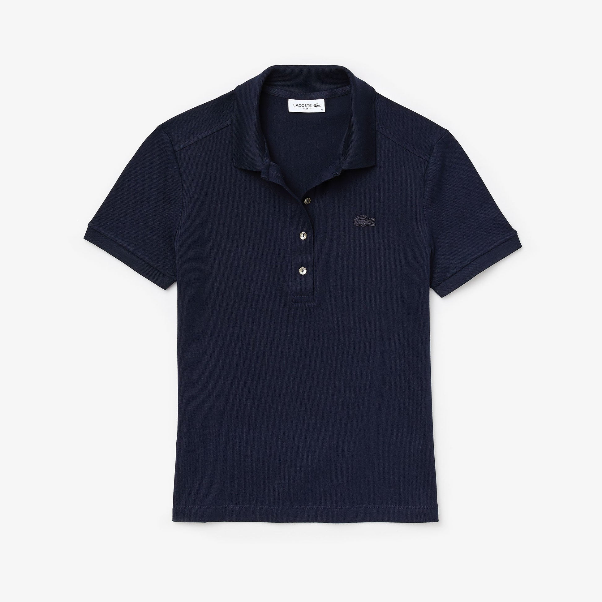 L.12.D Slim Fit Stretch Mini Piqué Polo Shirt - PF5462 - Medaid International