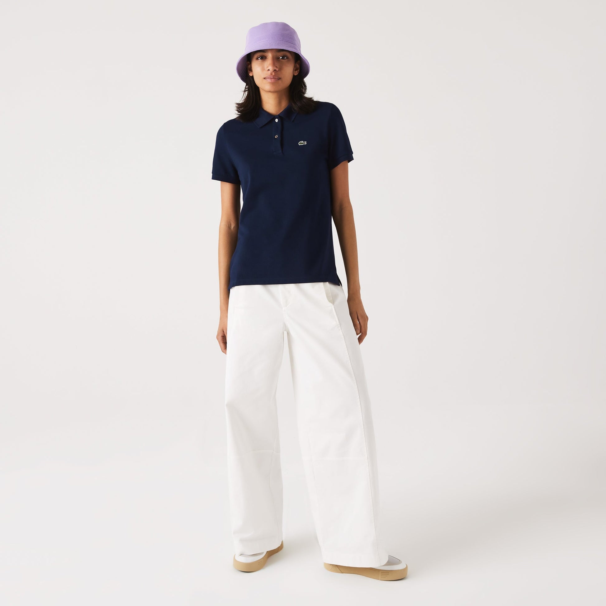 Women's Lacoste Regular Fit Soft Cotton Petit Piqué Polo Shirt - PF7839 - Medaid International