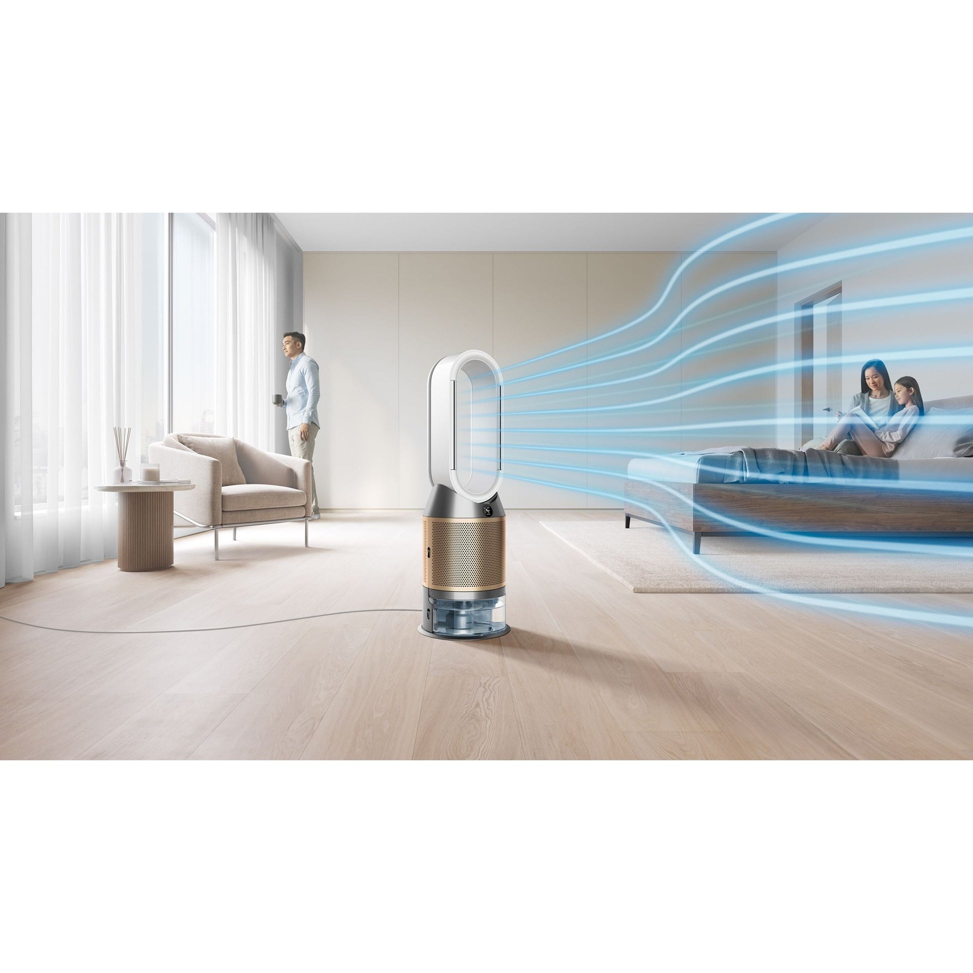 Dyson Purifier Humidify+Cool Formaldehyde (White/Gold) - Medaid