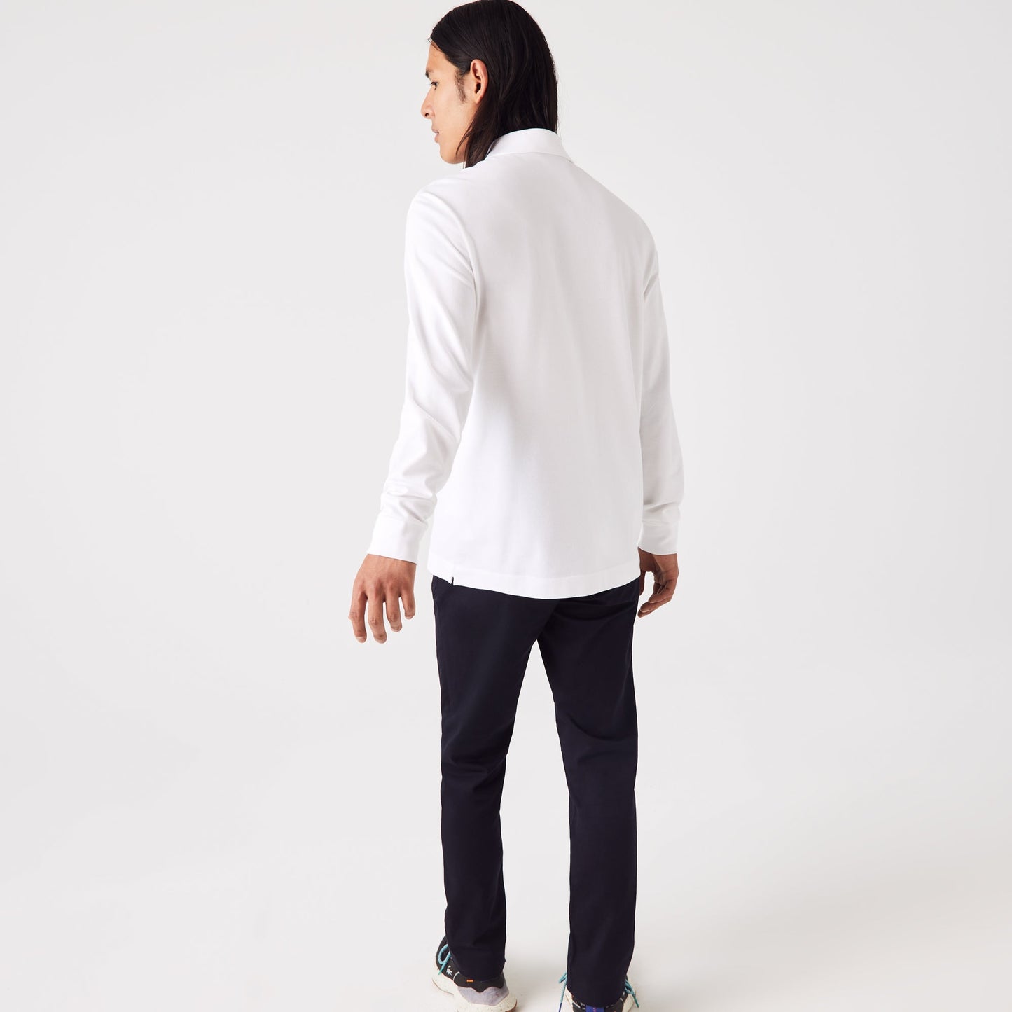Smart Paris long sleeve stretch cotton Polo Shirt - PH2481 - Medaid International