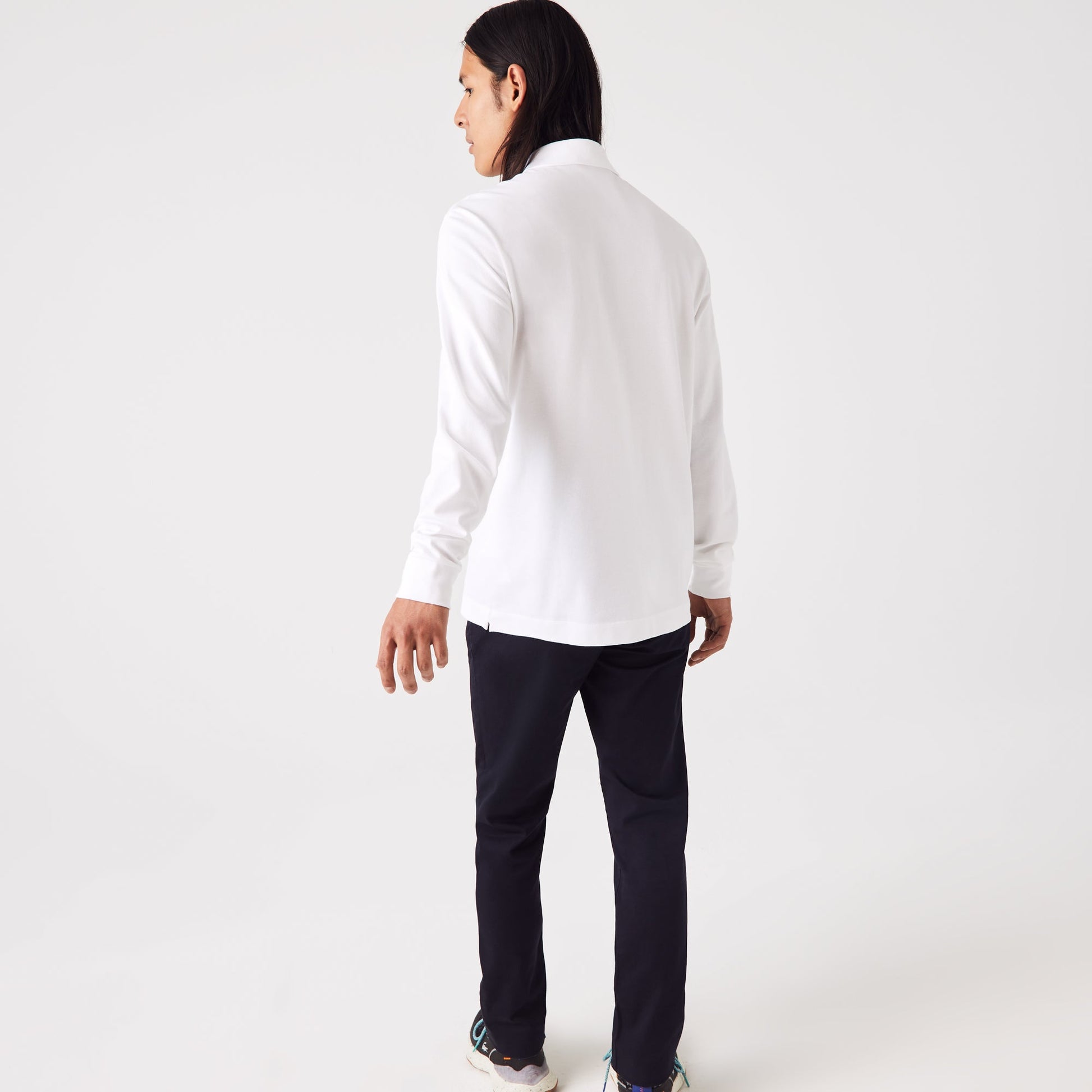 Smart Paris long sleeve stretch cotton Polo Shirt - PH2481 - Medaid International
