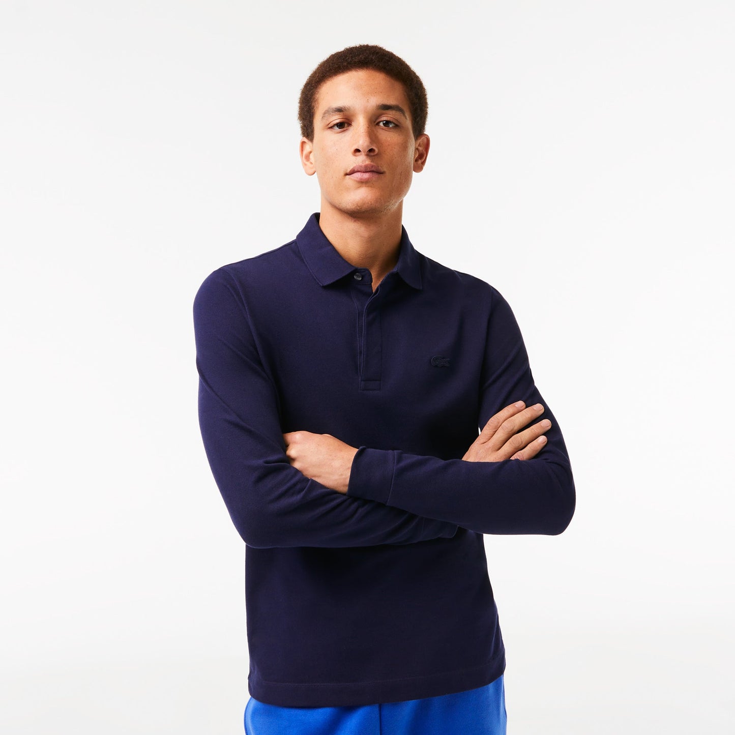 Smart Paris long sleeve stretch cotton Polo Shirt - PH2481 - Medaid International