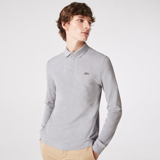 Smart Paris long sleeve stretch cotton Polo Shirt - PH2481 - Medaid International