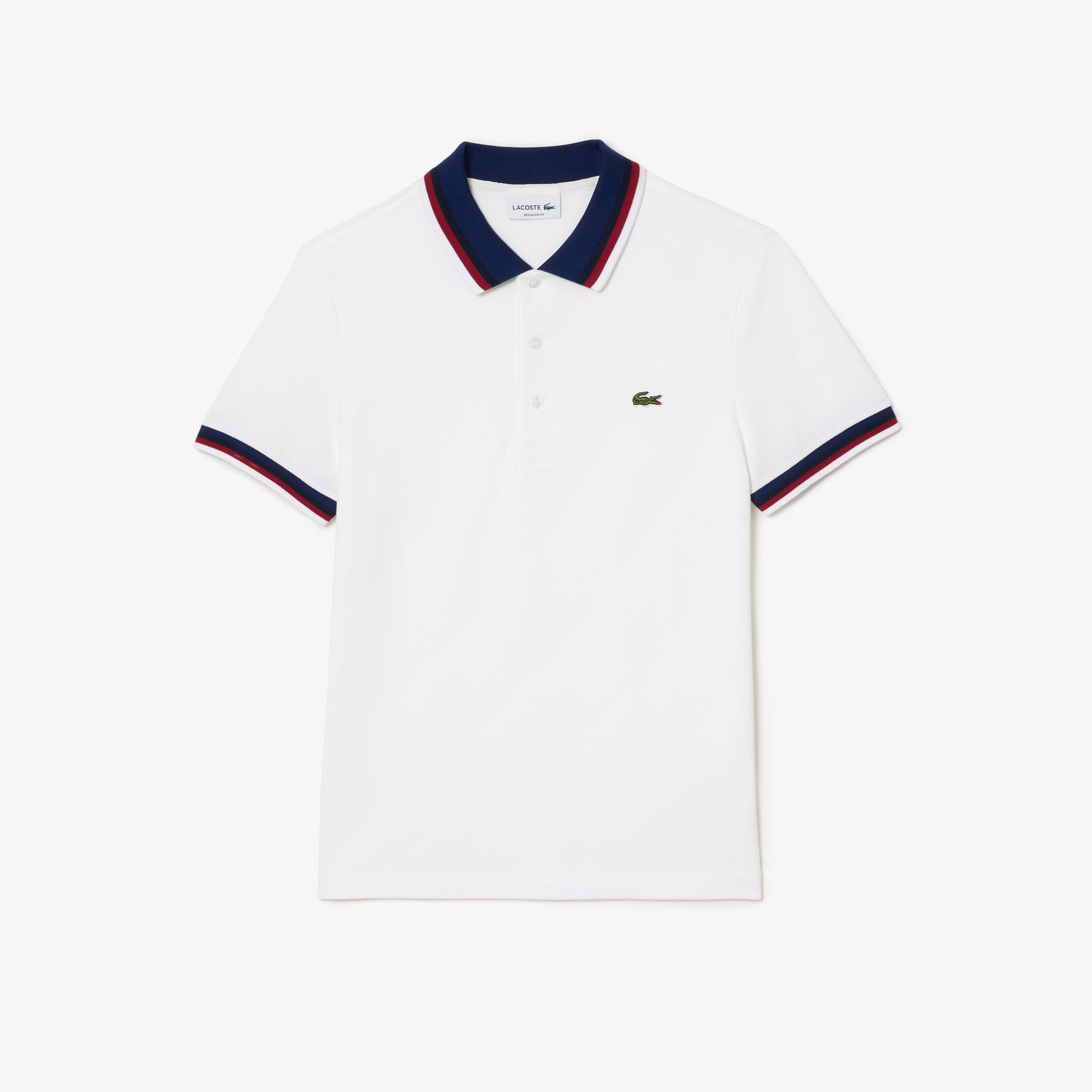 Regular Fit Stretch Cotton Piqué Contrast Collar Polo Shirt - PH3461 - Medaid International