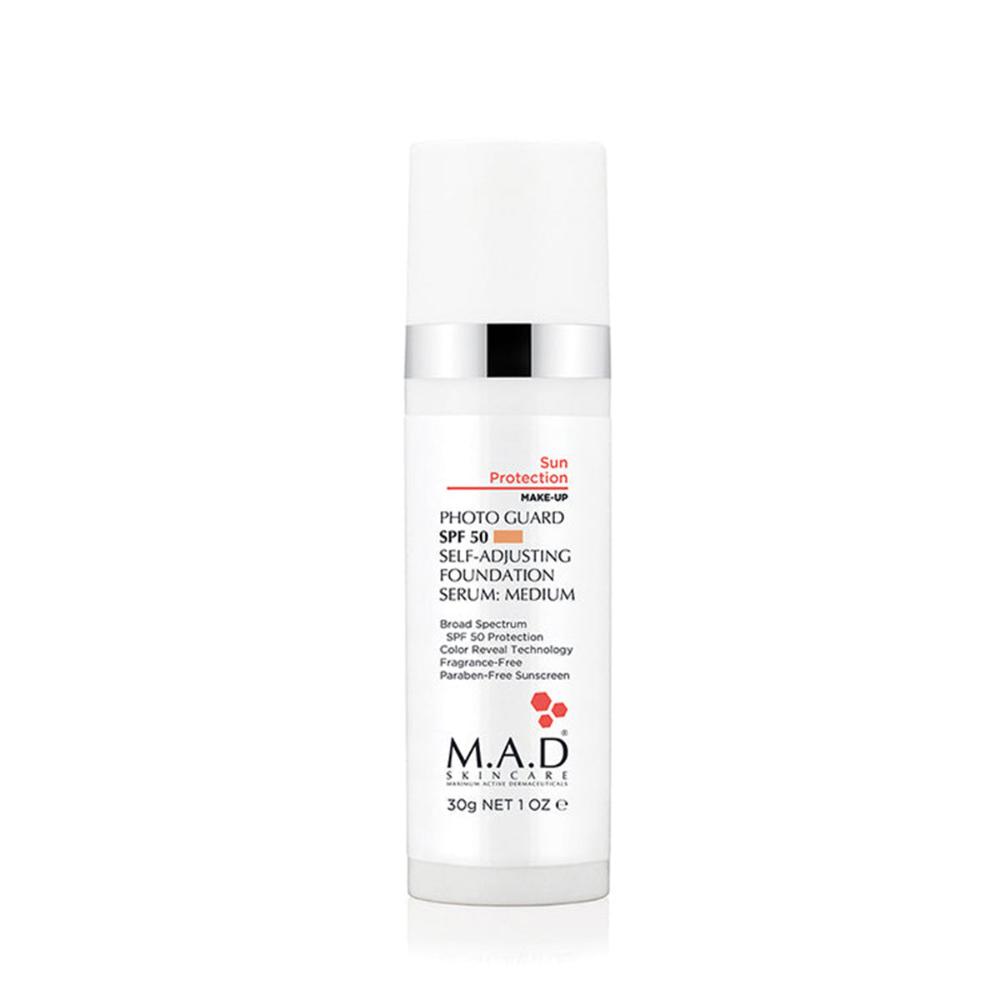 PHOTO GUARD SPF 50 SELF-ADJUSTING FOUNDATION SERUM: MEDIUM - Medaid International