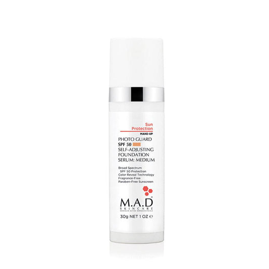 PHOTO GUARD SPF 50 SELF-ADJUSTING FOUNDATION SERUM: MEDIUM - Medaid International