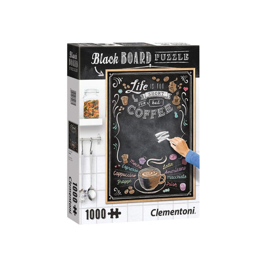 Clementoni Chalkboard Blackboard Coffee Puzzle - Medaid International