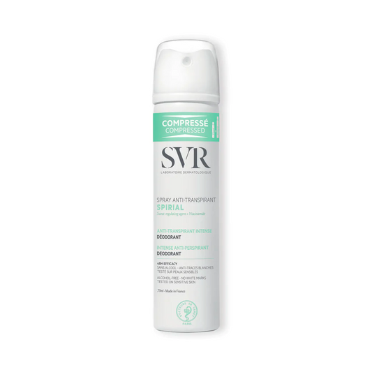 SVR Spirial Deodorant Anti-Perspirant Spray 75ml - Medaid