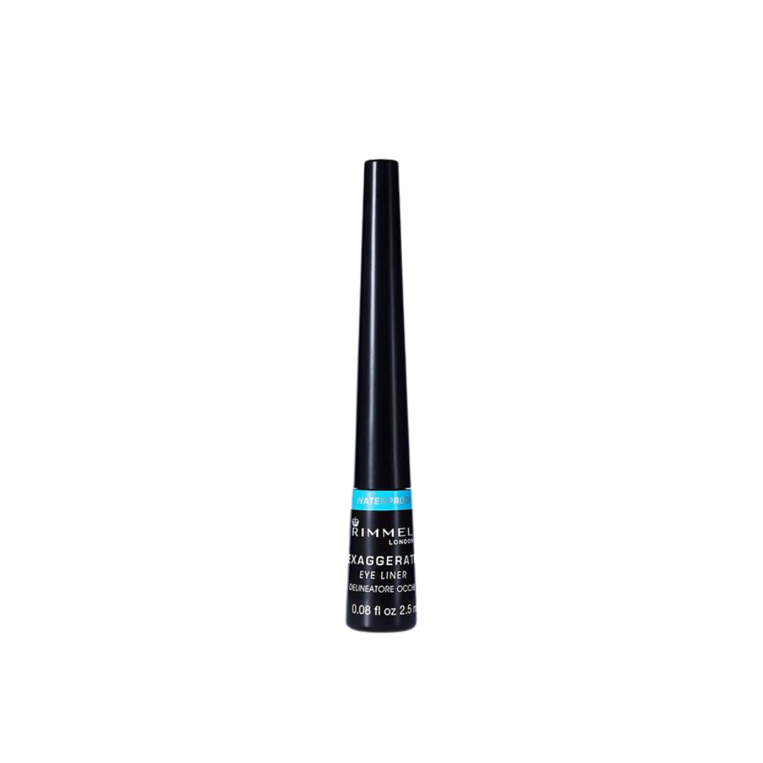 Rimmel Exaggerate Liquid Eyeliner Waterproof Black - Medaid