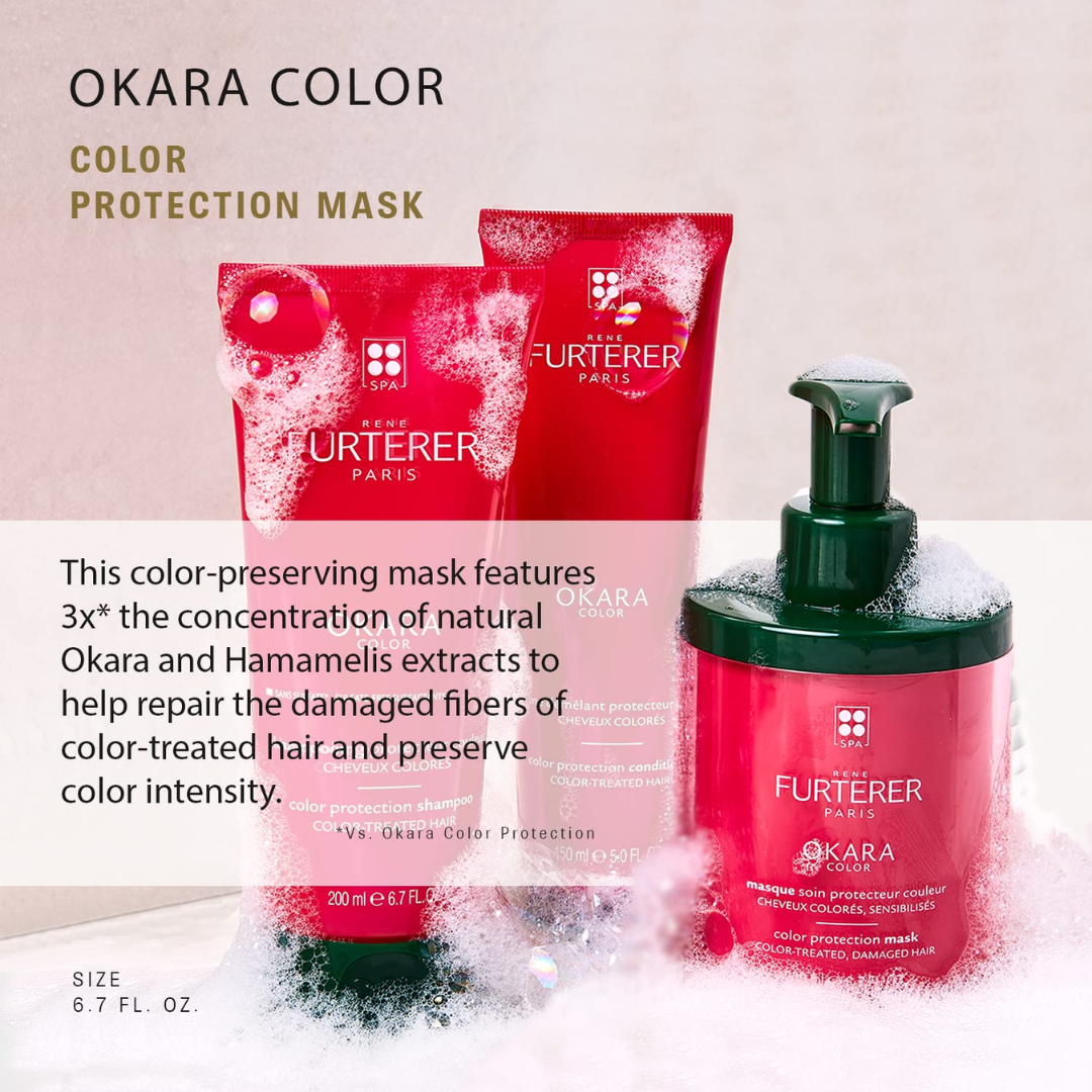 Rene Furterer Okara Protect Color Radiance Enhancing Mask 200ml - Medaid