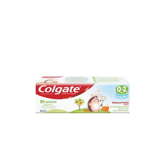 Colgate 0% Artificial Kids Toothpaste 0-2 years - Fluoride Free - Medaid