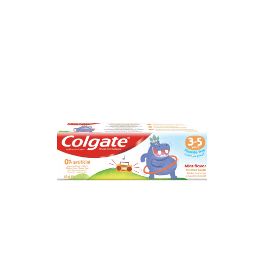 Colgate 0% Artificial Kids Toothpaste 3-5 years - Fluoride Free - Medaid