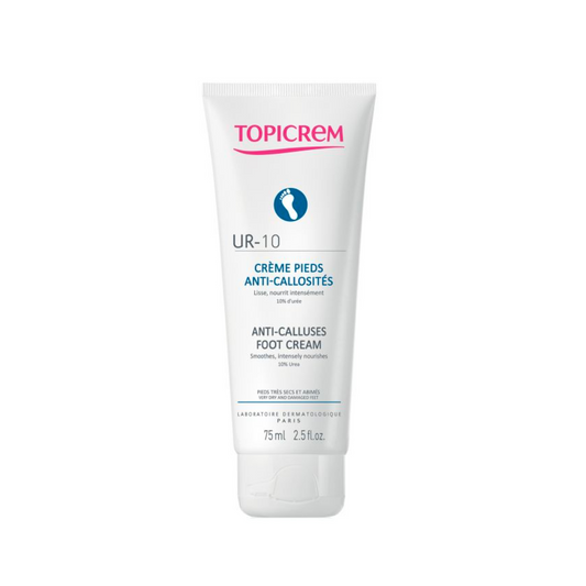 Topicrem UR 10 Anti-Calluses Foot Cream 75ml - Medaid
