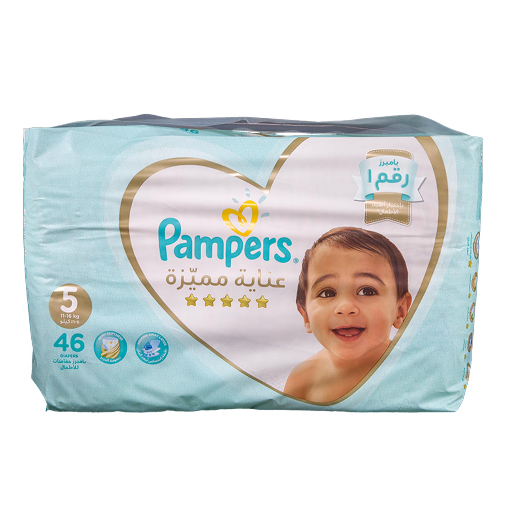 Pampers Premium 5 (11-16Kg) 46 Diapers - Medaid