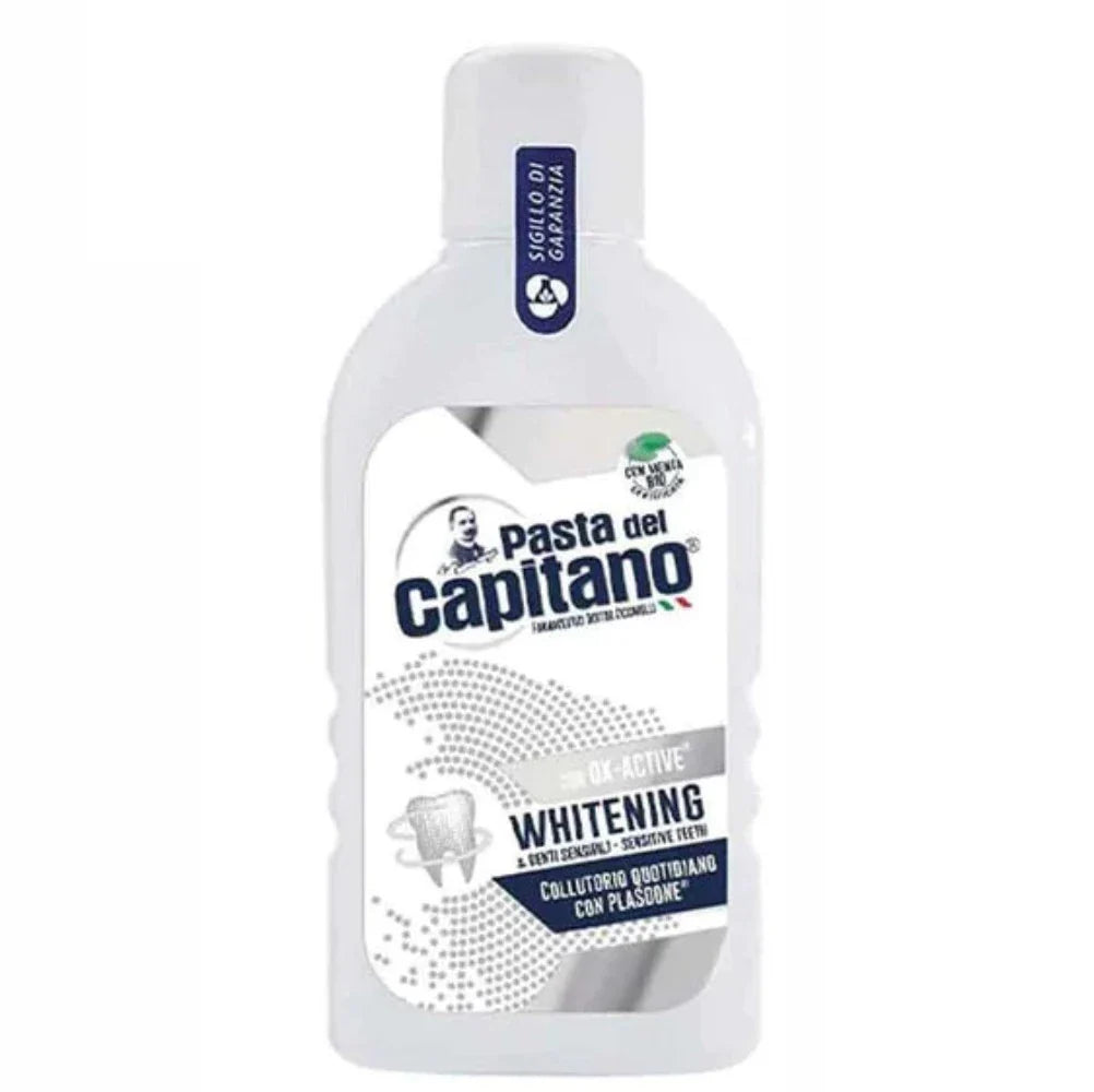 Pasta Del Capitano Mouthwash Whitening 400 ml - Medaid