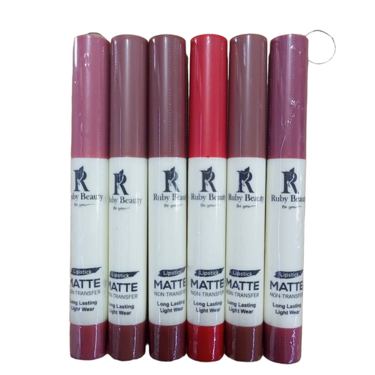 Ruby beauty matte lipstick non-transfer RB-2001 - Medaid
