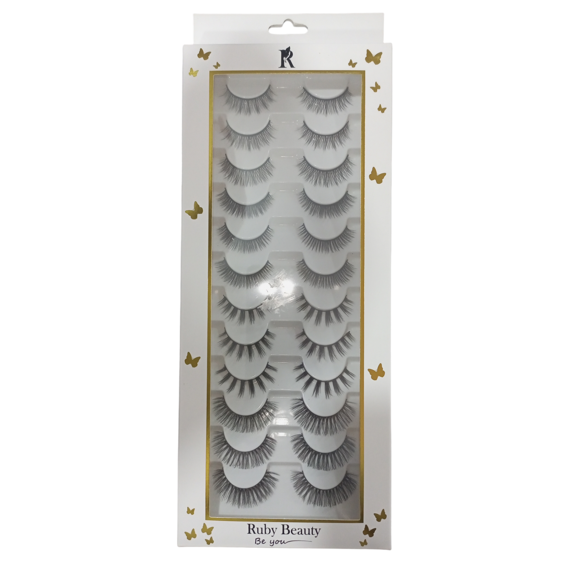 Ruby beauty 12 pairs eyelashes set RB-207 - Medaid