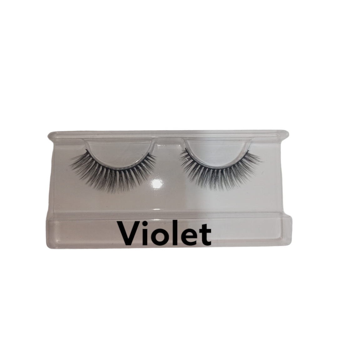 Ruby beauty -Violet- 3d faux mink lashes RB-203 - Medaid
