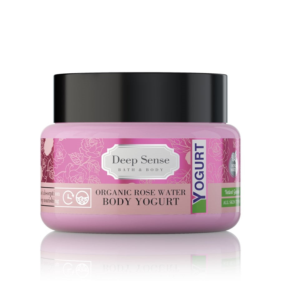 Organic Rose Water Body Yogurt 250 ML - Medaid