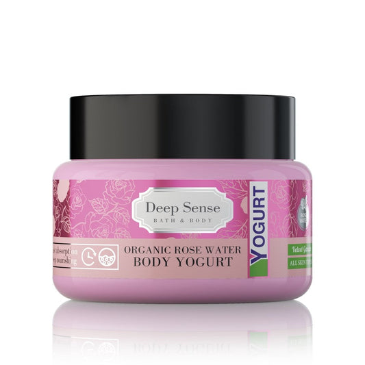 Organic Rose Water Body Yogurt 250 ML - Medaid
