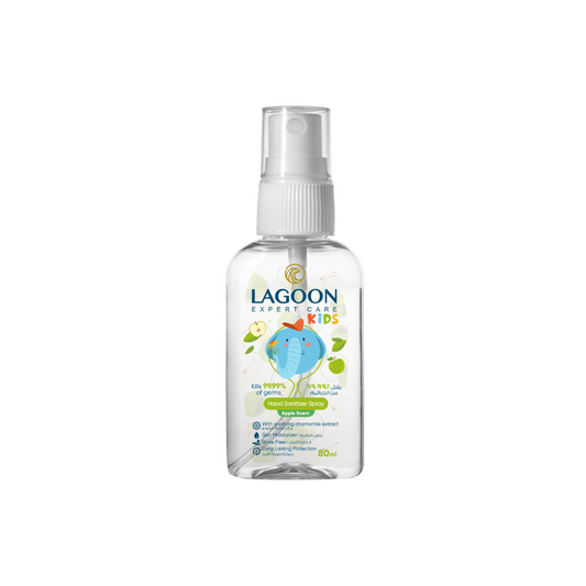 Lagoon Kids Hand Sanitizer Spray Apple 80ml - Medaid