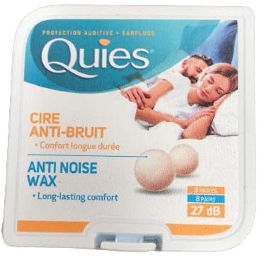 Quies Anti-Noise Wax - 3 Pairs - Medaid