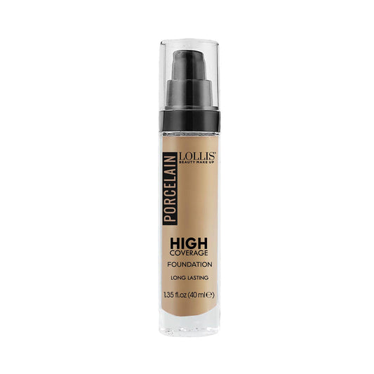 Lollis Porcelain High Coverage Foundation - Medaid