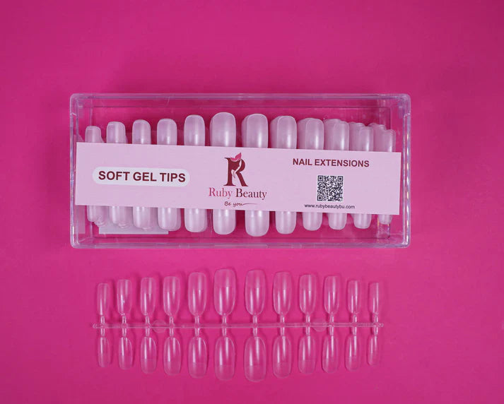 Ruby beauty plastic nail extensions RB-801 - Medaid